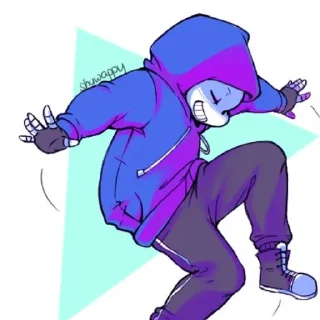 😃 Dance sans | @ish_crim, sticker Telegram 9 sur 33