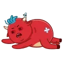 ☠️ emoji Lil Diablo Telegram sticker 24 of 25