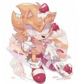 😈 emoji Соник ёжик Telegram sticker 16 of 120