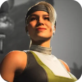 😊 emoji Sonya Blade • @Earth928B Telegram sticker 22 of 55