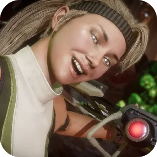😁 emoji Sonya Blade • @Earth928B Telegram sticker 9 of 55