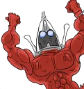 🤗 emoji WH40K. Regular marine Telegram sticker 8 of 32