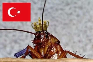 Sticker from cancel turkey