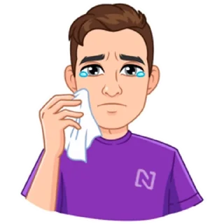 😢 emoji НИКОНОВ (@nikonow_official) Telegram sticker 8 of 38