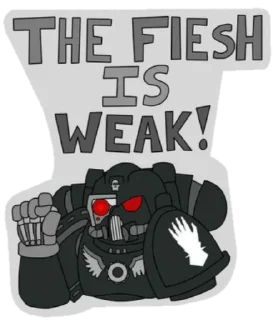 🦾 emoji WH40k Telegram sticker 9 of 25