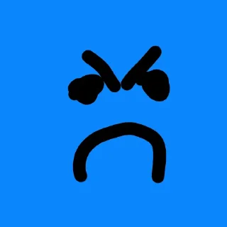 😠 emoji бРоУл СтАрС Telegram sticker 16 of 38