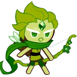 🌱 emoji Wind Archer Cookie @EneliRUA Telegram sticker 8 of 90