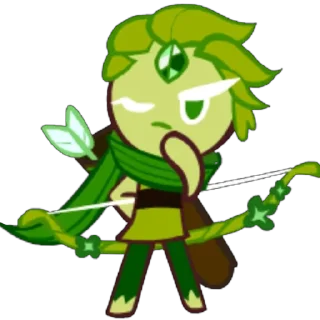 🌱 emoji Wind Archer Cookie @EneliRUA Telegram sticker 19 of 90