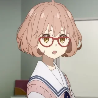 🍥 emoji Kyoukai no kanata :: @aggwii Telegram sticker 18 of 26