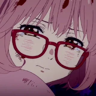 🍥 emoji Kyoukai no kanata :: @aggwii Telegram sticker 14 of 26