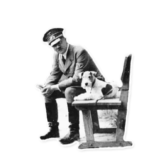 👨‍🦳 emoji Адольф Гитлер @stickerytg Telegram sticker 22 of 22