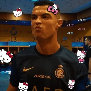 🌟 emoji Ronaldo lover Telegram sticker 11 of 31
