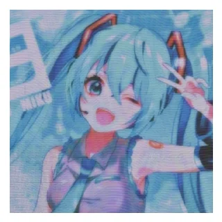 😜 emoji Хацунэ Мику💓 Telegram sticker 9 of 20