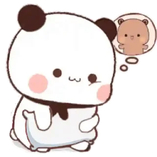 🛏 emoji Dudu & Bubu 9 @twix_bears Telegram sticker 8 of 120