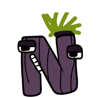 🐈 emoji алфавит лор еда Telegram sticker 14 of 26