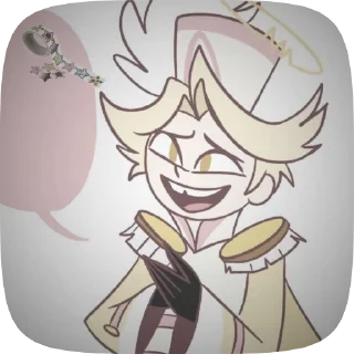 🌟 emoji БОЛЬШЕ ⇨ @CLOOBHUB АВЕЛЬ ОТЕЛЬ ХАЗБИН HAZBIN HOTEL Telegram sticker 17 of 35