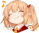 😊 emoji goto's Touhou Project Sticker :: @line_stickers Telegram sticker 6 of 24