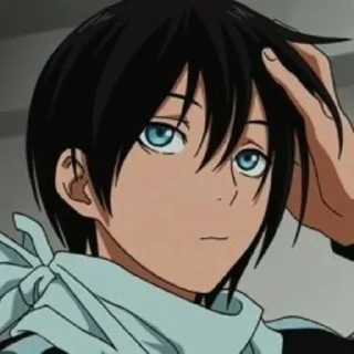 🤔 emoji 👑Yato💙 @anime_sticks Telegram sticker 14 of 20