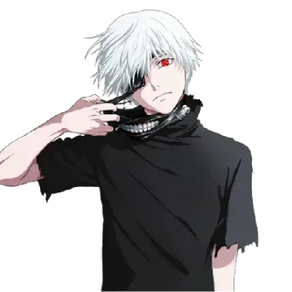 😒 emoji я... гуль.. @anime_sticke Telegram sticker 22 of 51