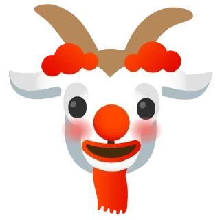 🐐 emoji козёл бля 🐐 Telegram sticker 9 of 77