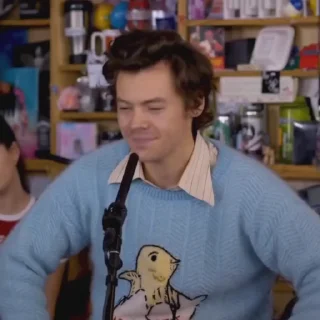 😫 emoji Harry Styles by @blazaaar Telegram sticker 8 of 50