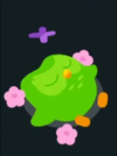 🌺 emoji Duolingo funny animations Telegram sticker 12 of 42