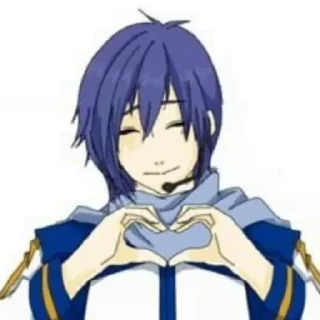 💙 Kaito my bf, Telegram sticker 8 of 45