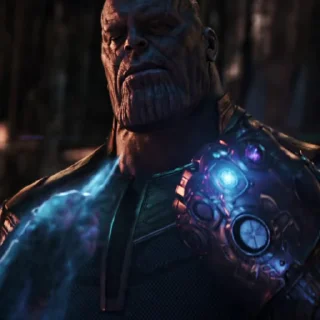 🤚 emoji Thanos | by @WBW_Stickers Telegram sticker 7 of 86