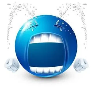 🌟 emoji Blue Emoji Telegram sticker 6 of 51
