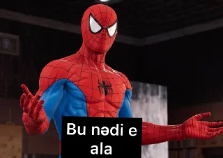 Sticker from Spiderman