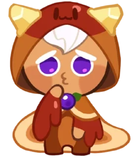 🙁 emoji Панкейк Кукі @crkstickersua Telegram sticker 7 of 27