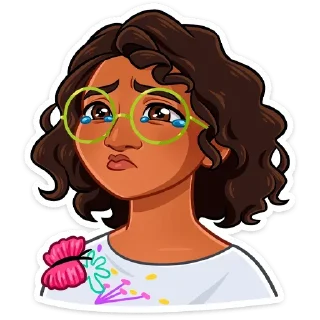 😥 emoji Энканто от @stickers_vk Telegram sticker 23 of 36