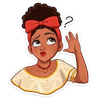 ❓ emoji Энканто от @stickers_vk Telegram sticker 24 of 36