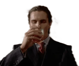 Sticker from Patrick Bateman