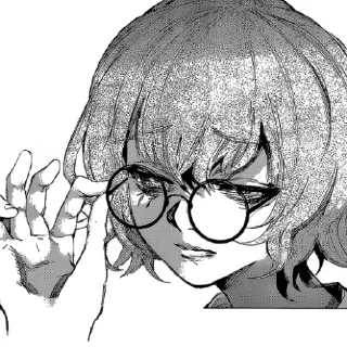 😒 emoji 東京喰種トーキョーグール @vazuusha Telegram sticker 23 of 31