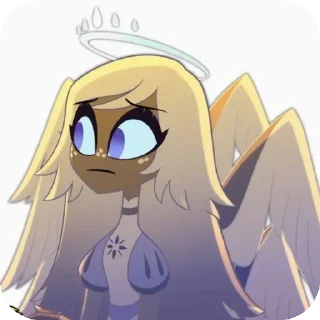 ☹ emoji 、 ୨ᰍ  Emily!!  ᚐ  ⟡  𓂃 || @HazbinHotel011 Telegram sticker 7 of 30