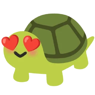 😍 emoji Черепашка как смысл жизни Telegram sticker 11 of 31