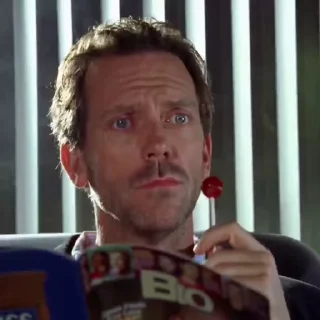 💊 emoji Gregory House | @pmzstickers Telegram sticker 12 of 55