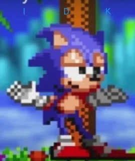 Sticker from Sonic stickers