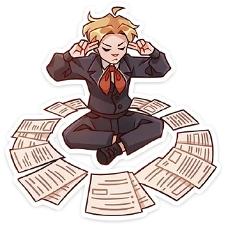 🤯 Школьник Владик -> @TgSticker, Telegram sticker 6 of 49