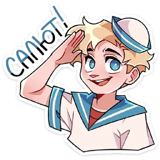 Sticker from Матрос Владик от @TgSticker