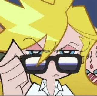 ☺ emoji Panty&Stocking Telegram sticker 8 of 24