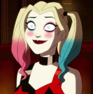♦ emoji Harley Quinn Telegram sticker 17 of 70