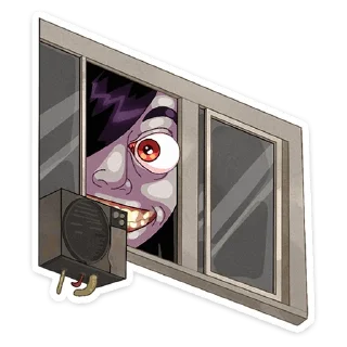 👁 emoji Мара без надписей @stickers_vk Telegram sticker 5 of 47