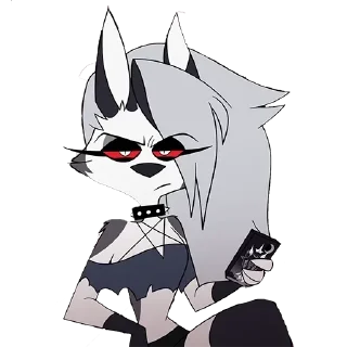 🤨 emoji Loony Helluva Boss @your_moon_friend Telegram sticker 9 of 96