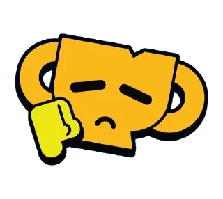 👎 emoji Дизлайк бравл старс Telegram sticker 5 of 20