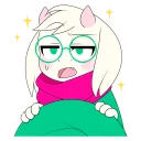 Sticker from Ralsei