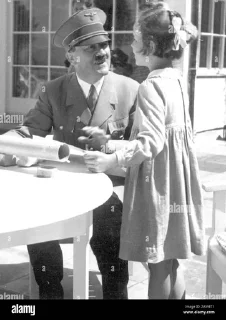 Sticker from Eva Braun & Adolf Hitler