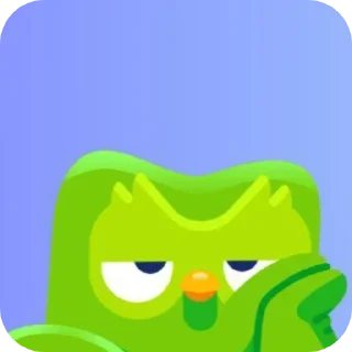 😒 emoji Die, bird Telegram sticker 12 of 120