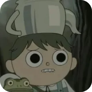Sticker from Over the garden wall